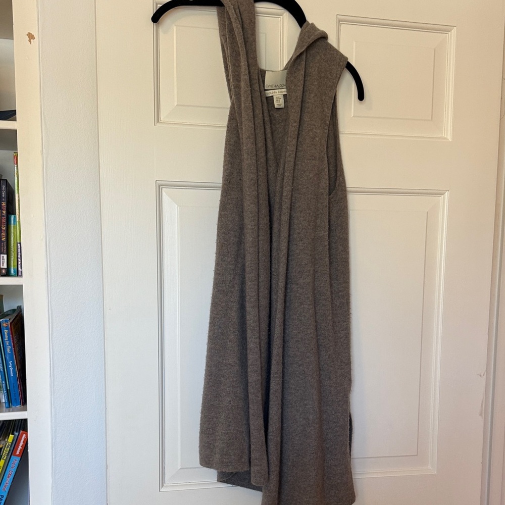 Cynthia Rowley Cashmere Cardigan in Taupe